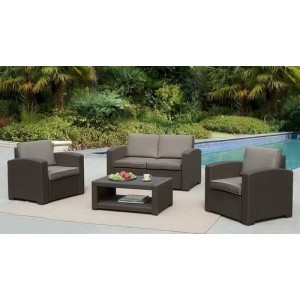 Комплект мебели Rattan Premium 4 (диван, 2 кресла, стол)